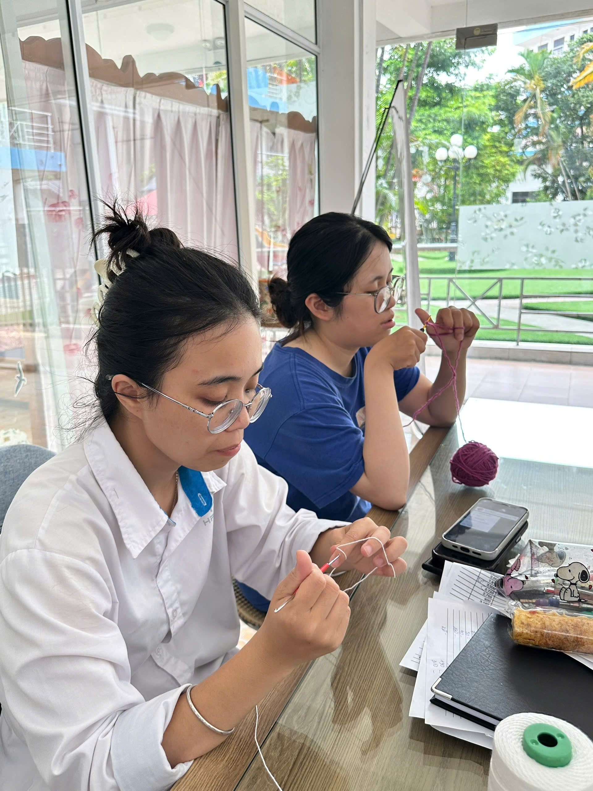 LỚP HỌC ĐAN MÓC THỦ CÔNG KẾT NỐI ĐAM MÊ, LAN TỎA YÊU THƯƠNG ❤️ - 7