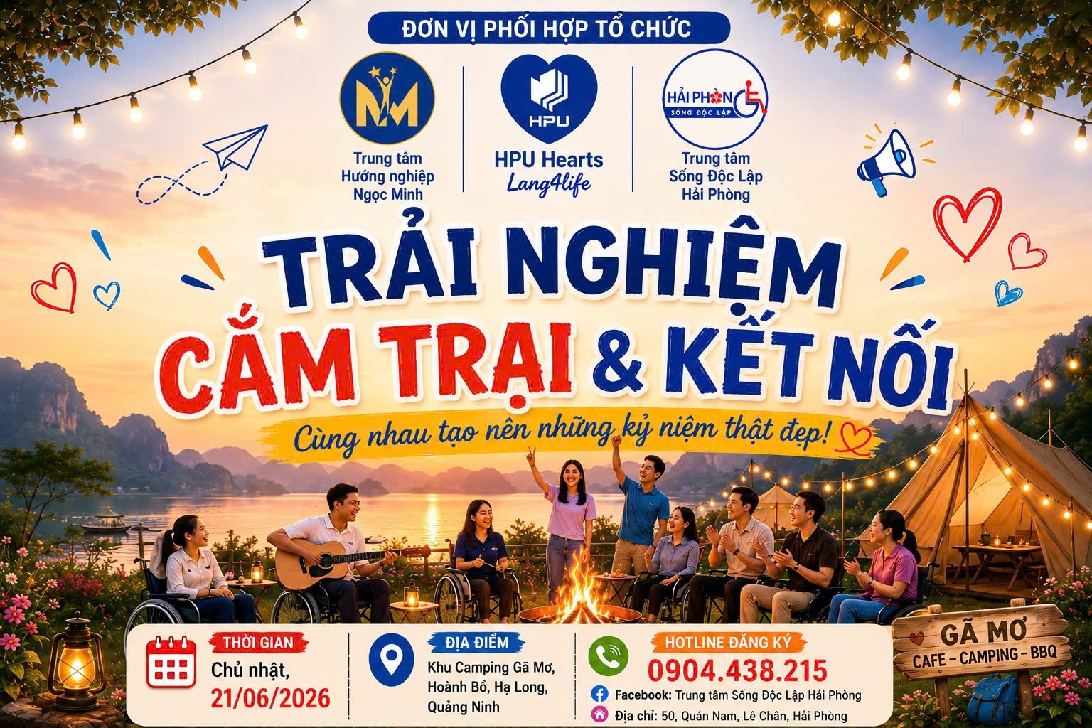 TRẢI NGHIỆM CẮM TRẠI VÀ KẾT NỐI 🤎 🤎 🤎