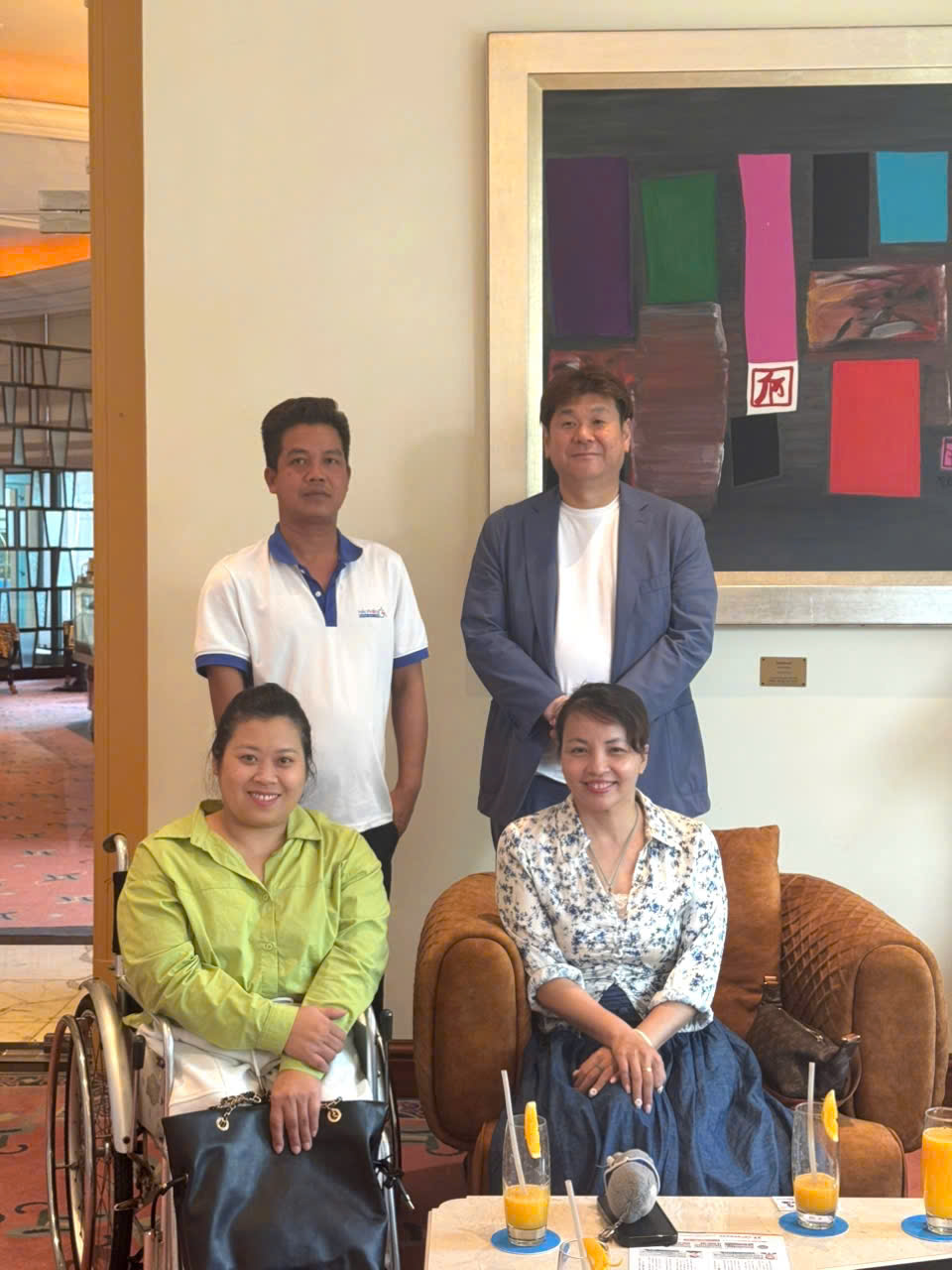 Trung tâm Sống Độc Lập Hải Phòng làm việc với đại diện PEACE INCLUSION PIECE (PIP) chuẩn bị cho GDS Asia Regional Summit 2027 — 2