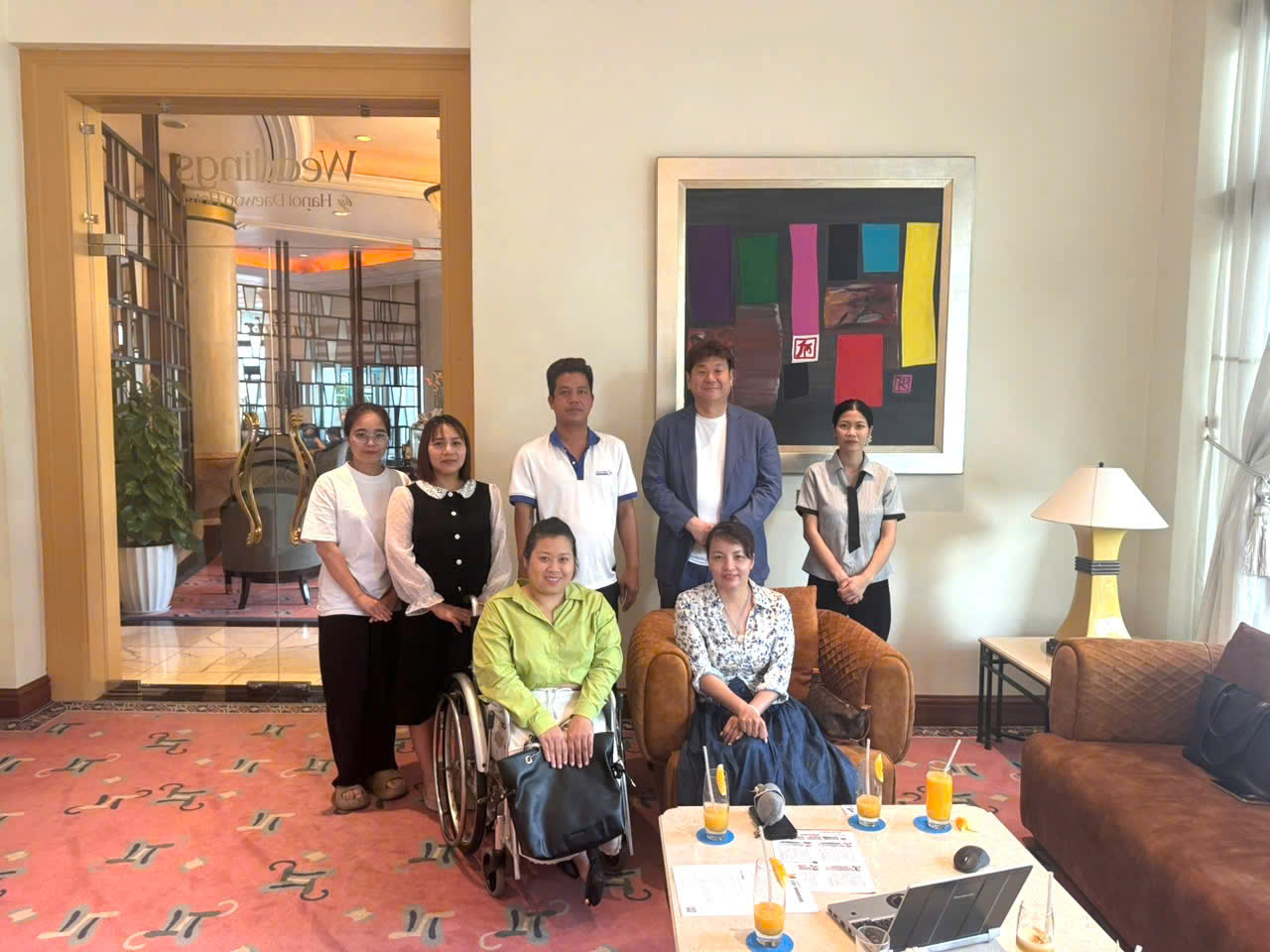 Trung tâm Sống Độc Lập Hải Phòng làm việc với đại diện PEACE INCLUSION PIECE (PIP) chuẩn bị cho GDS Asia Regional Summit 2027 — 3