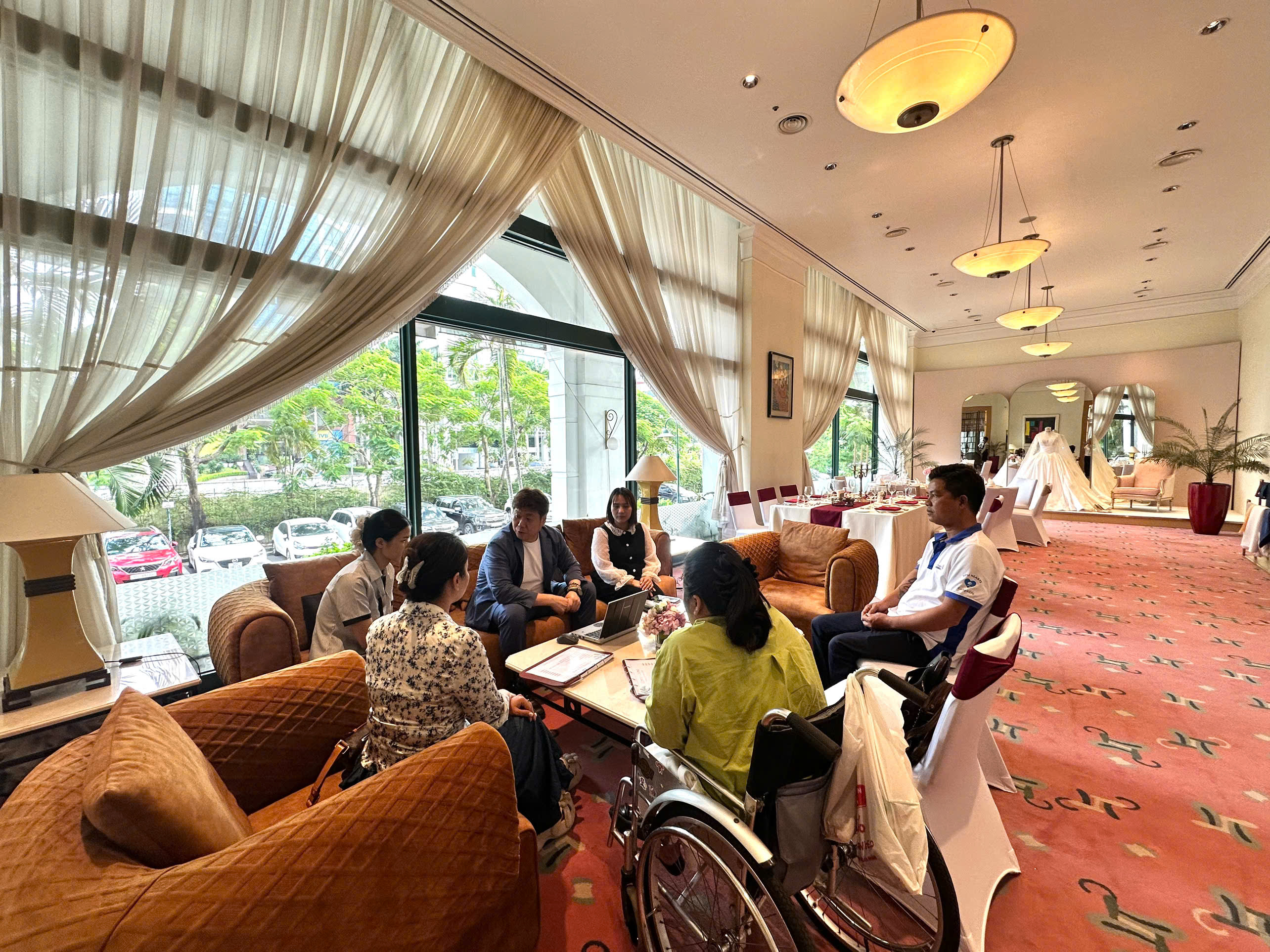 Trung tâm Sống Độc Lập Hải Phòng làm việc với đại diện PEACE INCLUSION PIECE (PIP) chuẩn bị cho GDS Asia Regional Summit 2027 - 7
