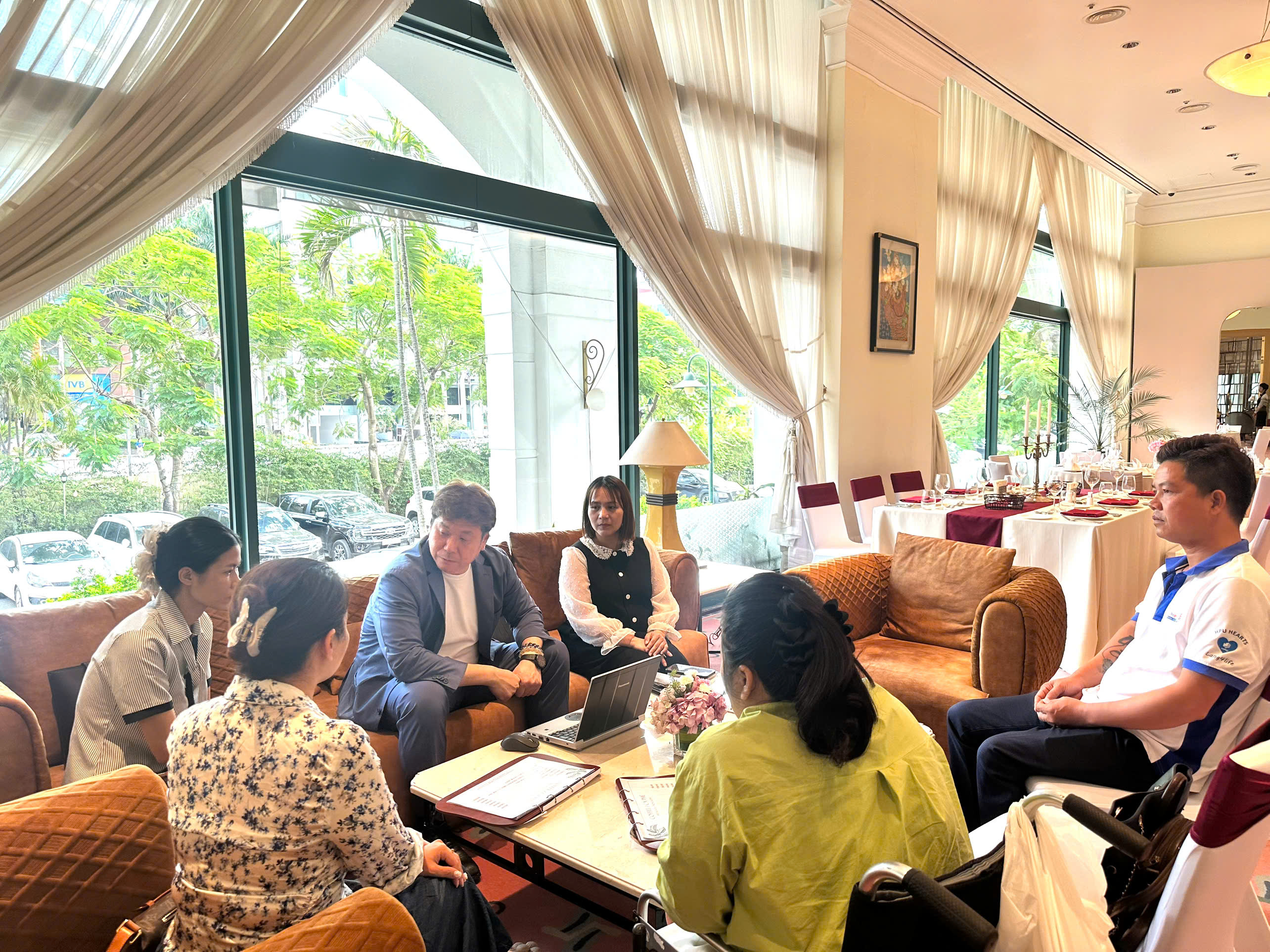 Trung tâm Sống Độc Lập Hải Phòng làm việc với đại diện PEACE INCLUSION PIECE (PIP) chuẩn bị cho GDS Asia Regional Summit 2027 - 8