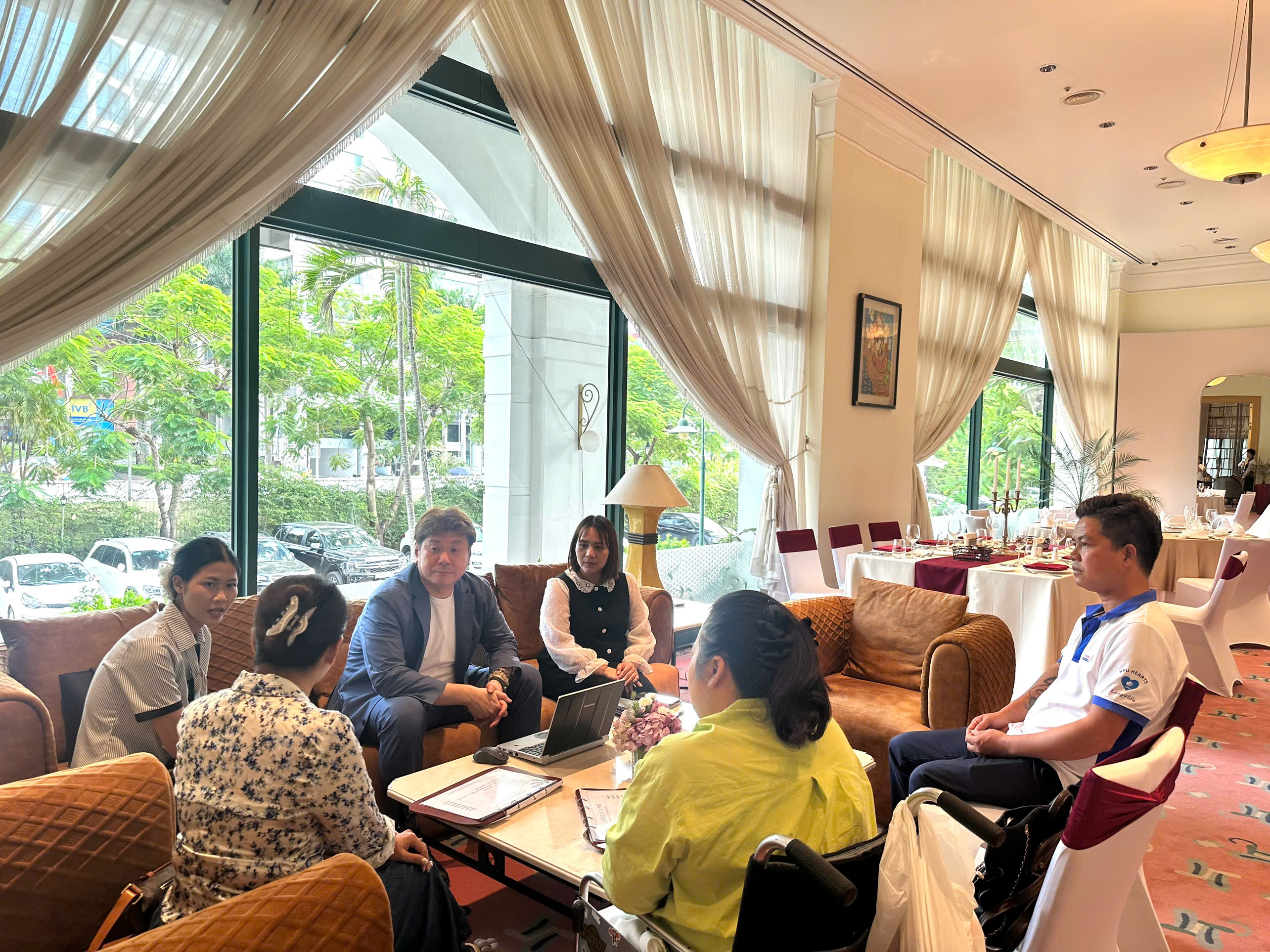 Trung tâm Sống Độc Lập Hải Phòng làm việc với đại diện PEACE INCLUSION PIECE (PIP) chuẩn bị cho GDS Asia Regional Summit 2027 - 9
