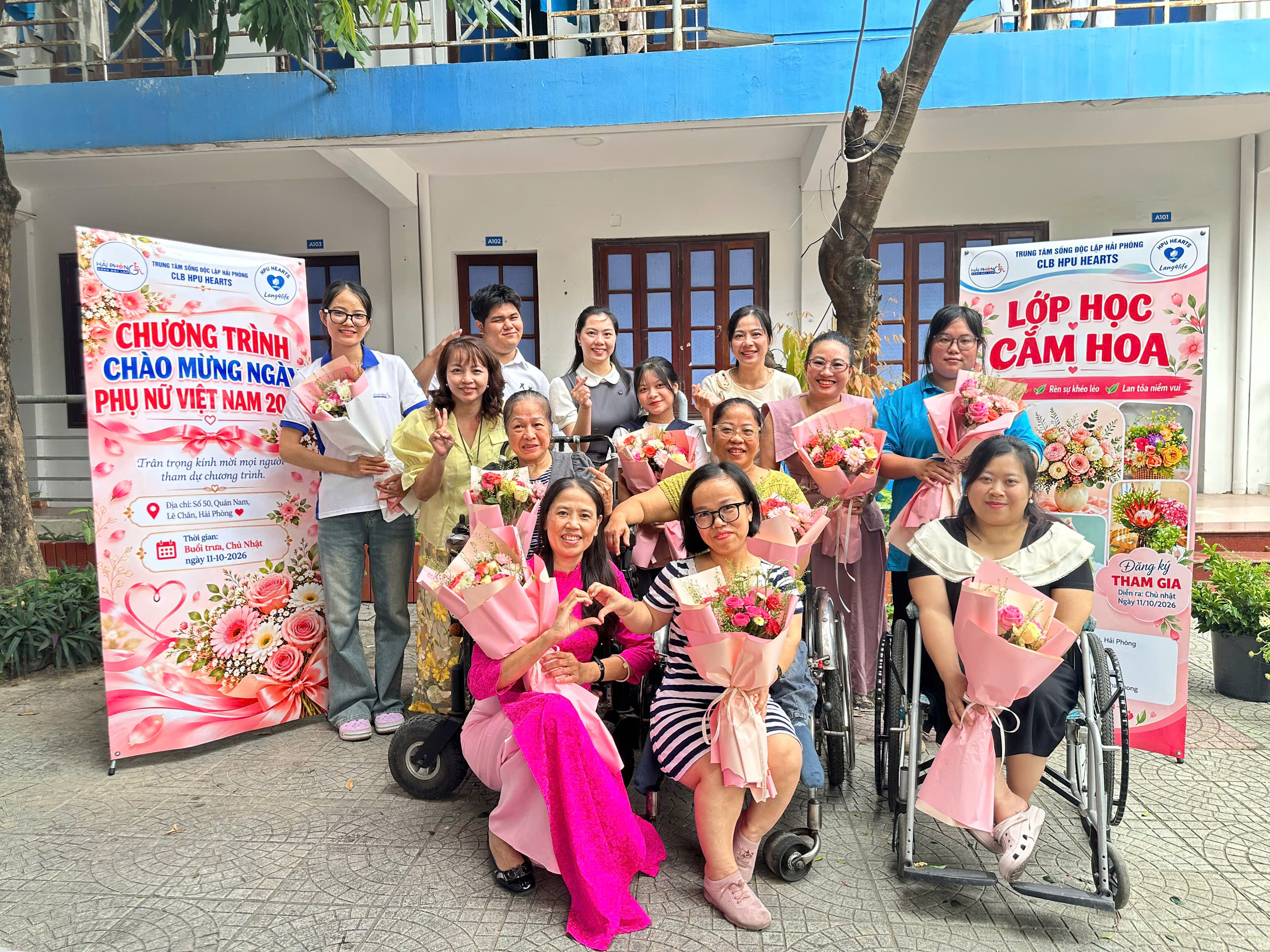 Lớp học Cắm hoa và hoạt động chào mừng Ngày Phụ nữ Việt Nam 20/10 - 28